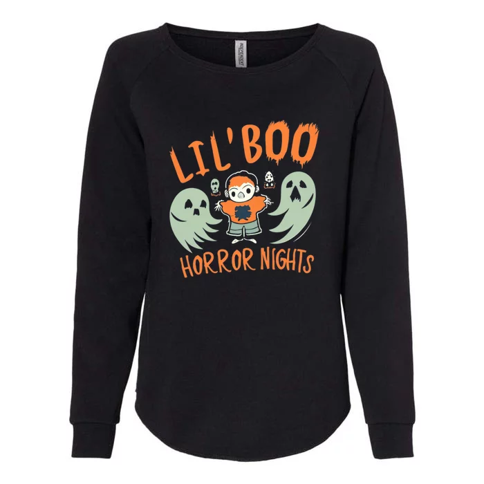 Lil’ Boo Halloween Horror Nights Womens California Wash Sweatshirt