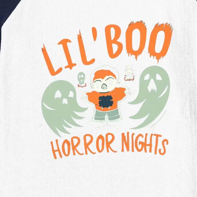 Lil’ Boo Halloween Horror Nights Baseball Sleeve Shirt