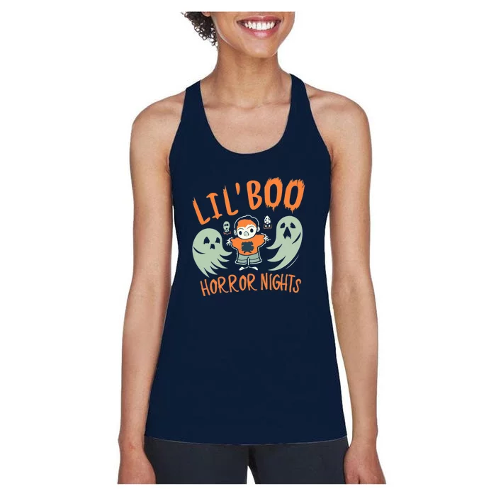 Lil’ Boo Halloween Horror Nights Women's Racerback Tank