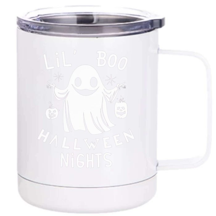 Lil’ Boo Halloween Horror Nights Front & Back 12oz Stainless Steel Tumbler Cup