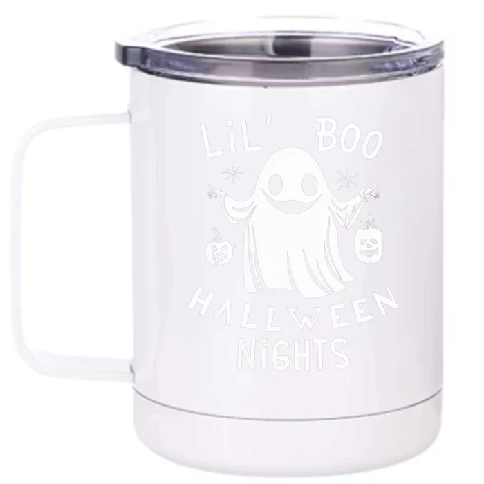 Lil’ Boo Halloween Horror Nights Front & Back 12oz Stainless Steel Tumbler Cup