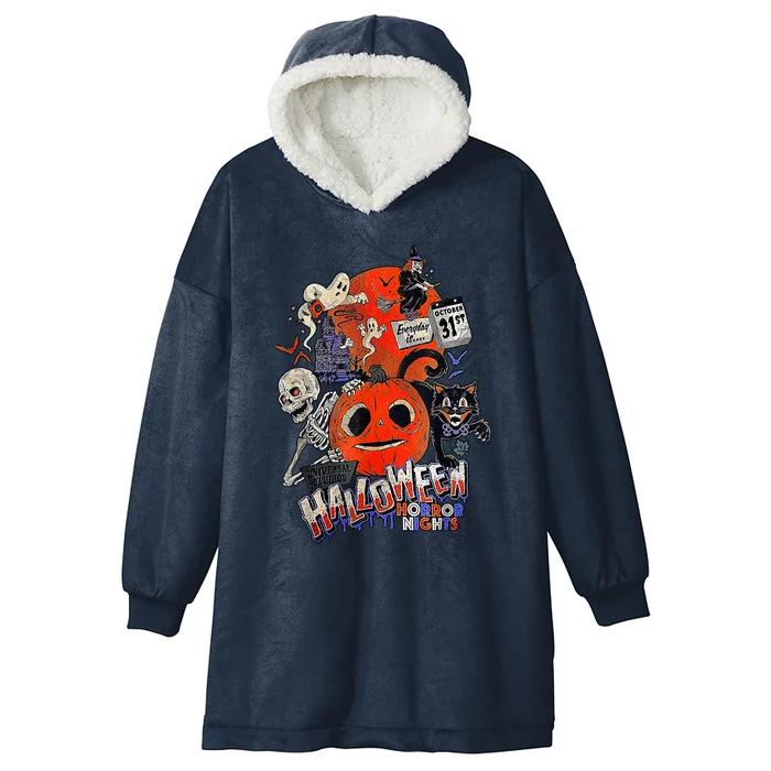 Lil Boo Halloween Horror Nights Every Is October 31St Hooded Wearable Blanket