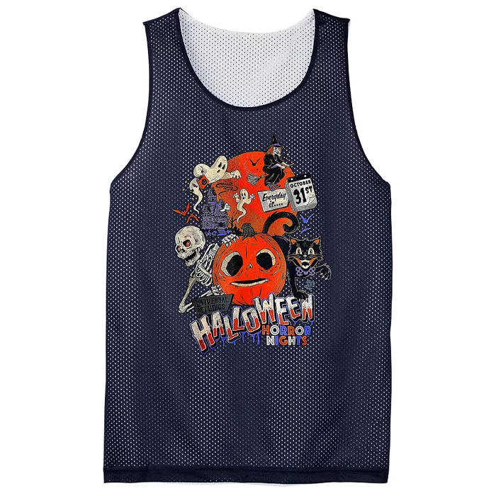 Lil Boo Halloween Horror Nights Every Is October 31St Mesh Reversible Basketball Jersey Tank