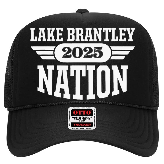 Lake Brantley High School Nation 2025 Hs High Crown Mesh Trucker Hat