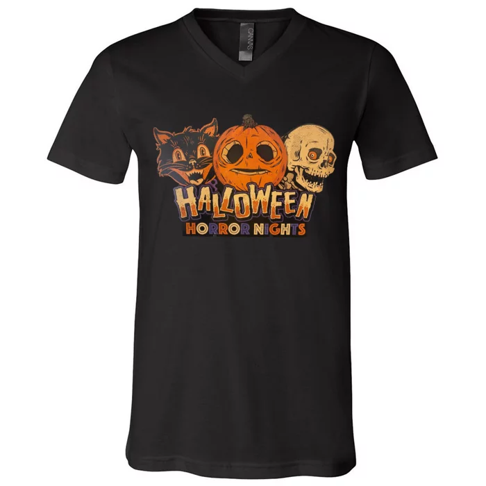 Lil’ Boo Halloween Horror Nights V-Neck T-Shirt