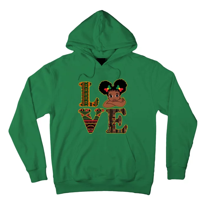 Love Black History Month Cute Pride Hoodie