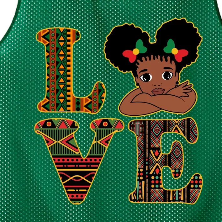 Love Black History Month Cute Pride Mesh Reversible Basketball Jersey Tank