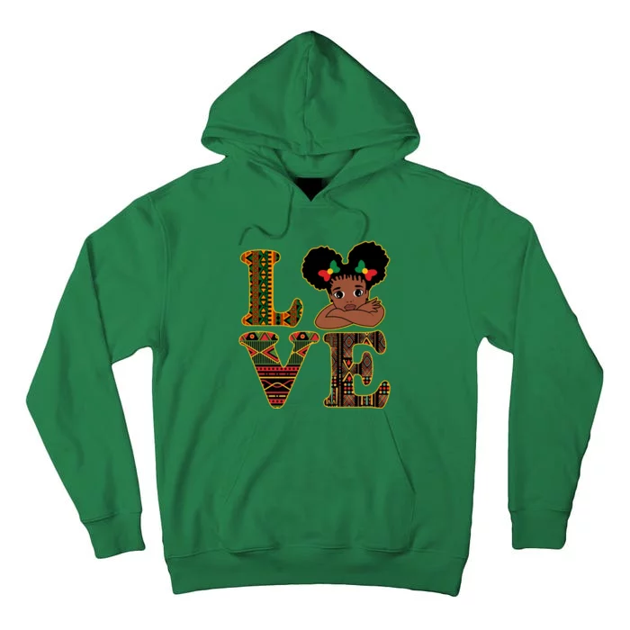 Love Black History Month Cute Pride Tall Hoodie