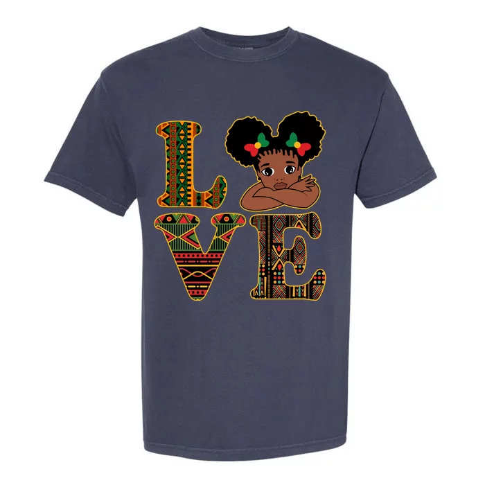 Love Black History Month Cute Pride Garment-Dyed Heavyweight T-Shirt