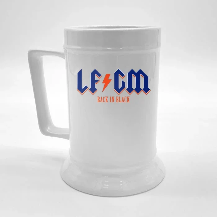 LFGM Back In Black Front & Back Beer Stein