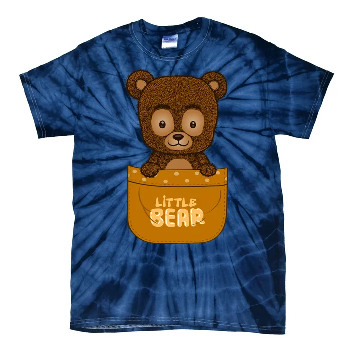 Little Bear Inside The Pocket Tie-Dye T-Shirt