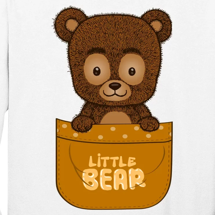 Little Bear Inside The Pocket Long Sleeve Shirt