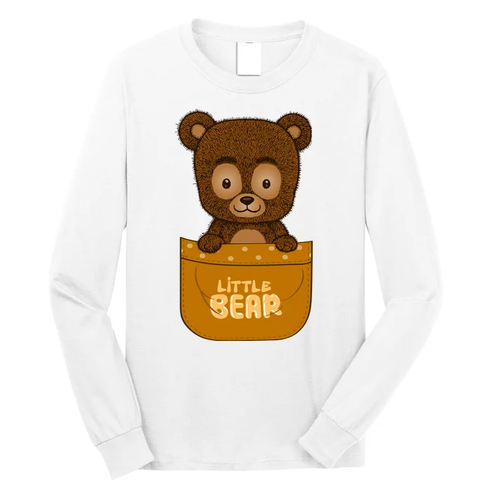 Little Bear Inside The Pocket Long Sleeve Shirt