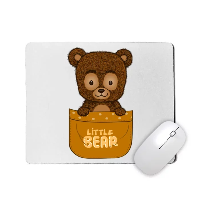 Little Bear Inside The Pocket Mousepad