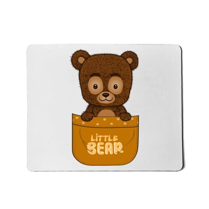 Little Bear Inside The Pocket Mousepad