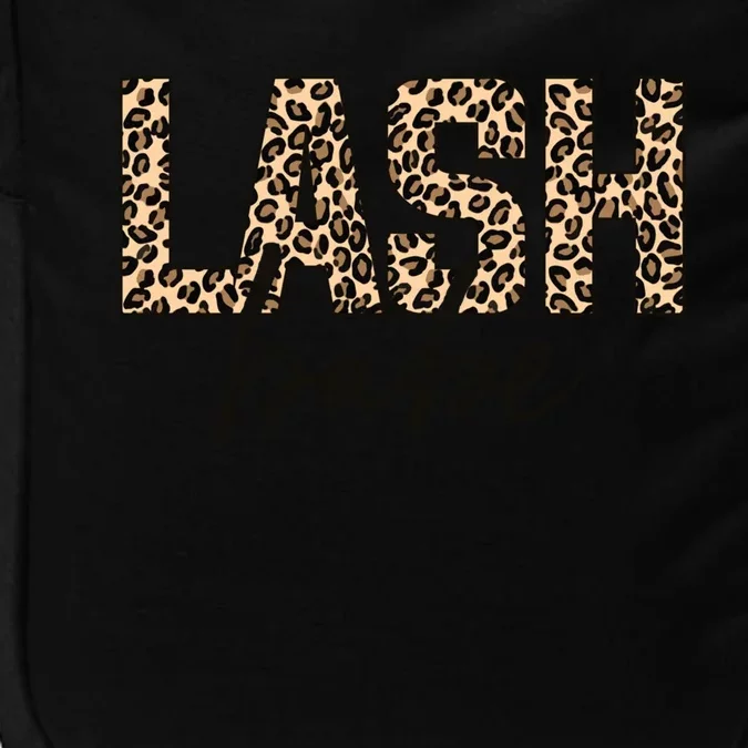 Lash Babe Lash Tech Lash Artist Leopard Lash Gift Impact Tech Backpack