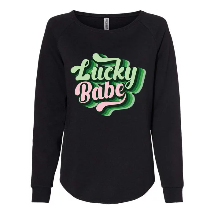 Lucky Babe Womens California Wash Sweatshirt