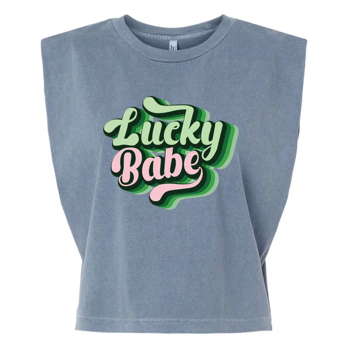 Lucky Babe Garment-Dyed Women's Muscle Tee