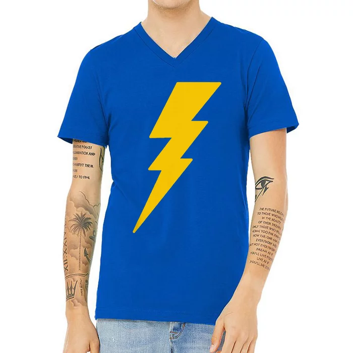 Lightning Bolt V-Neck T-Shirt