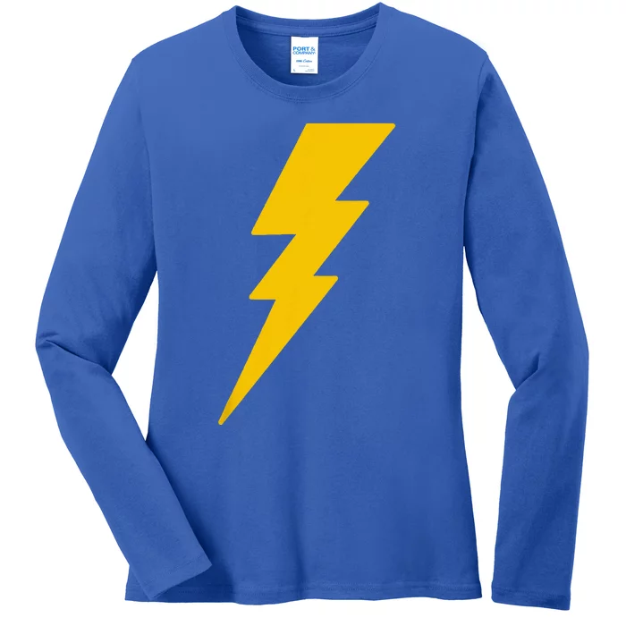 Lightning Bolt Ladies Long Sleeve Shirt