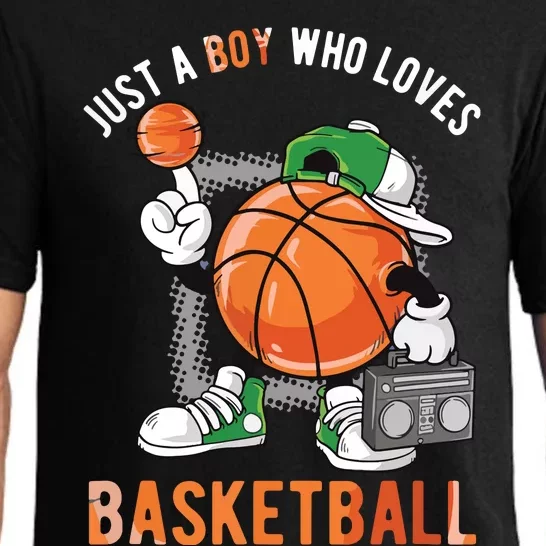 Loves Basketball Pajama Set