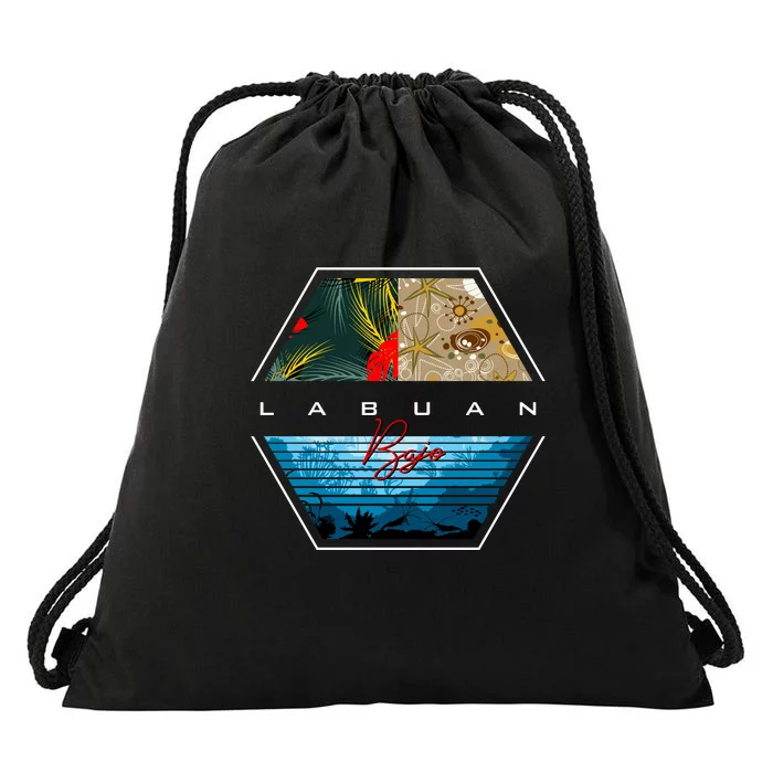 Labuan Bajo Drawstring Bag