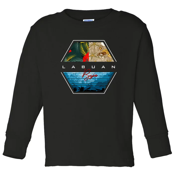 Labuan Bajo Toddler Long Sleeve Shirt