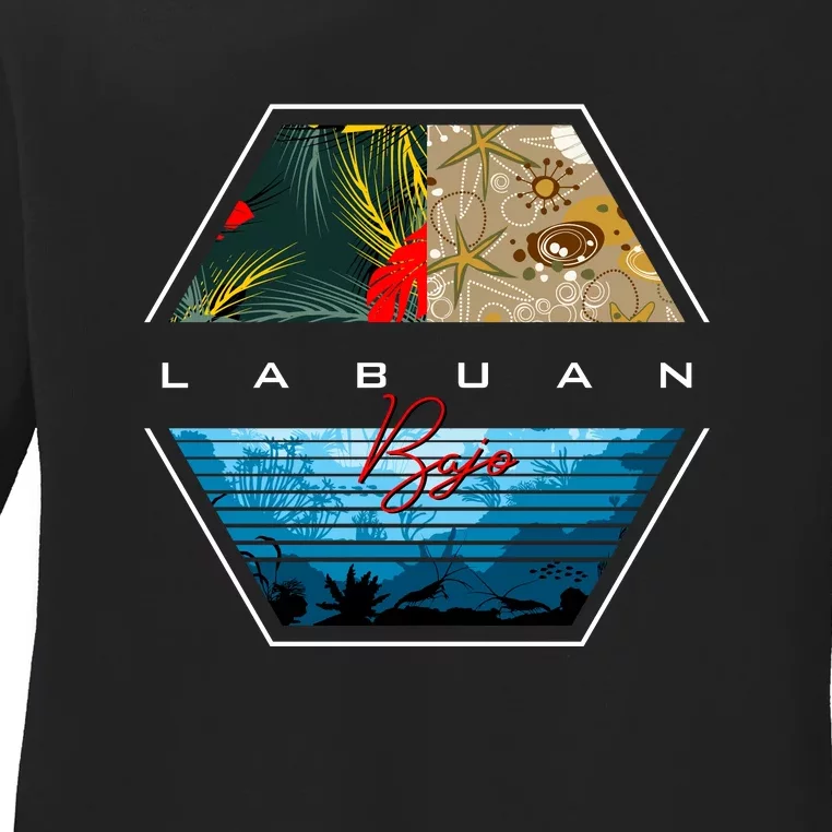 Labuan Bajo Ladies Long Sleeve Shirt