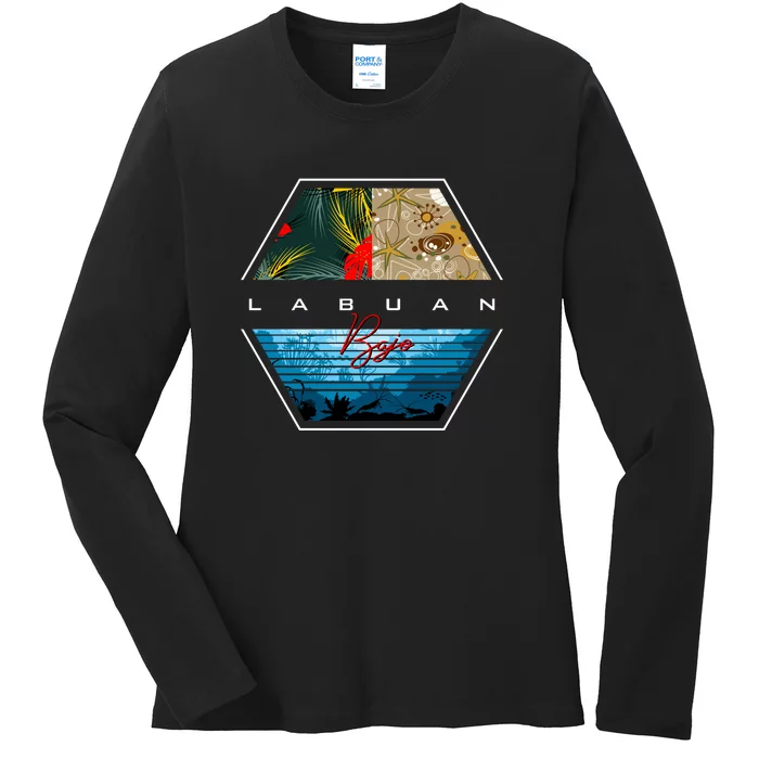 Labuan Bajo Ladies Long Sleeve Shirt