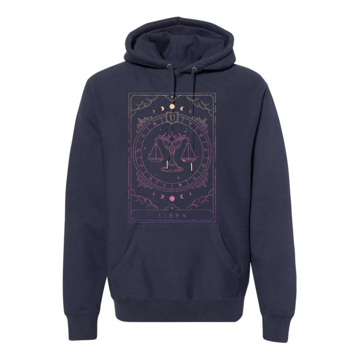 Libra Birthday Libra Zodiac Sign Horoscope Libra Premium Hoodie