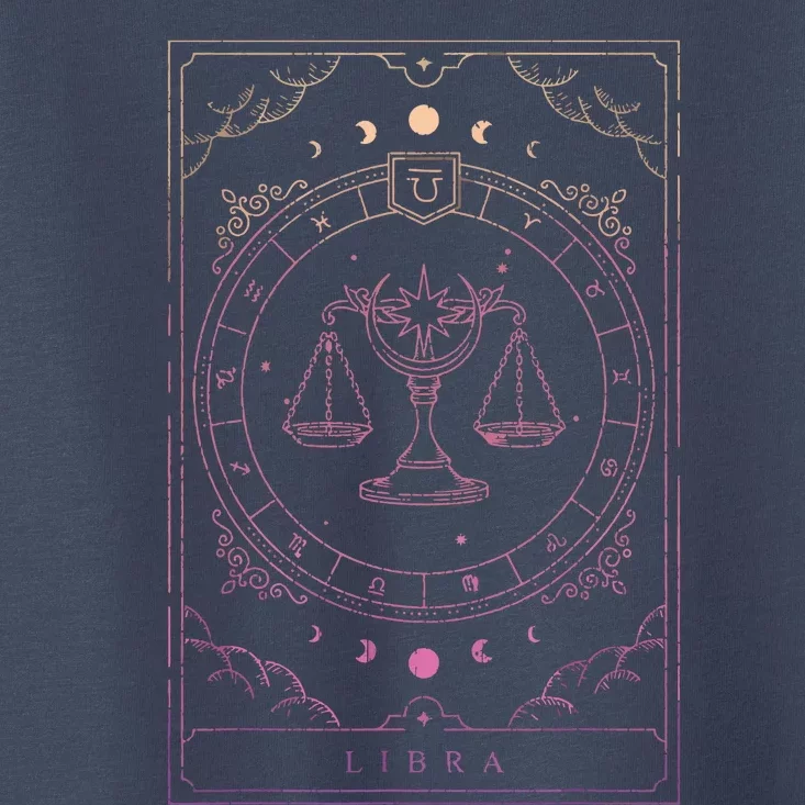 Libra Birthday Libra Zodiac Sign Horoscope Libra Toddler T-Shirt