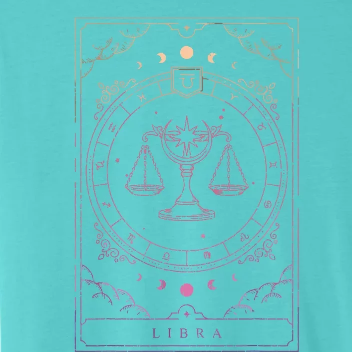 Libra Birthday Libra Zodiac Sign Horoscope Libra ChromaSoft Performance T-Shirt