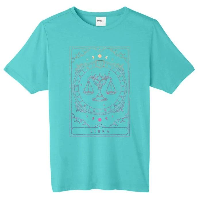 Libra Birthday Libra Zodiac Sign Horoscope Libra ChromaSoft Performance T-Shirt