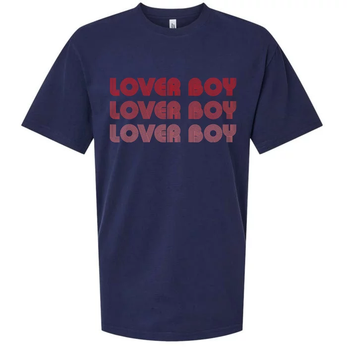 Lover Boy Lover Boy Lover Boy Funny Apparel Sueded Cloud Jersey T-Shirt