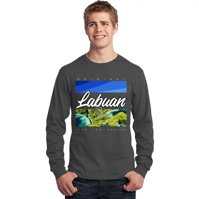 Labuan Bajo Live The Search Tall Long Sleeve T-Shirt