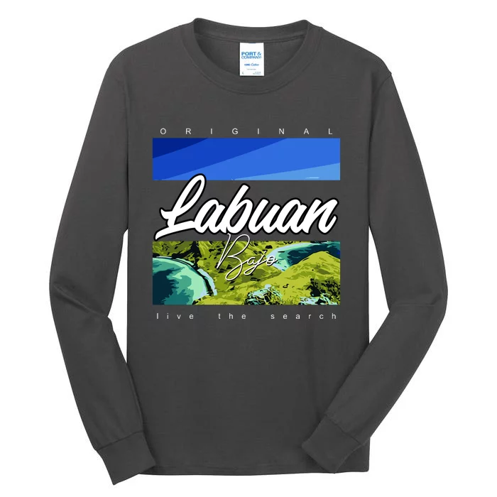 Labuan Bajo Live The Search Tall Long Sleeve T-Shirt