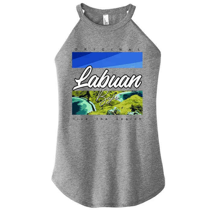 Labuan Bajo Live The Search Women’s Perfect Tri Rocker Tank