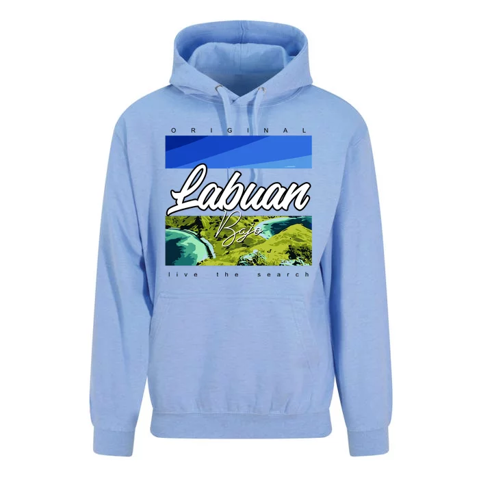 Labuan Bajo Live The Search Unisex Surf Hoodie