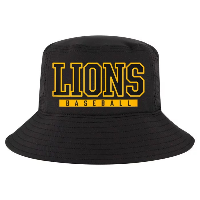 Lions Baseball Cool Comfort Performance Bucket Hat