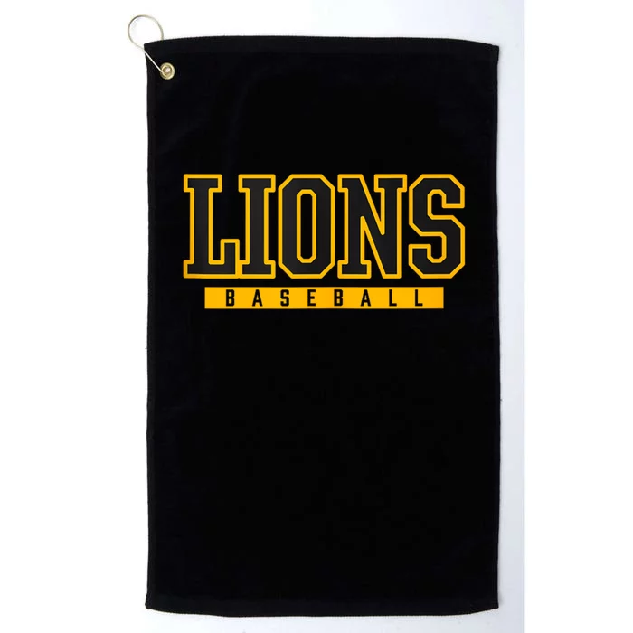 Lions Baseball Platinum Collection Golf Towel