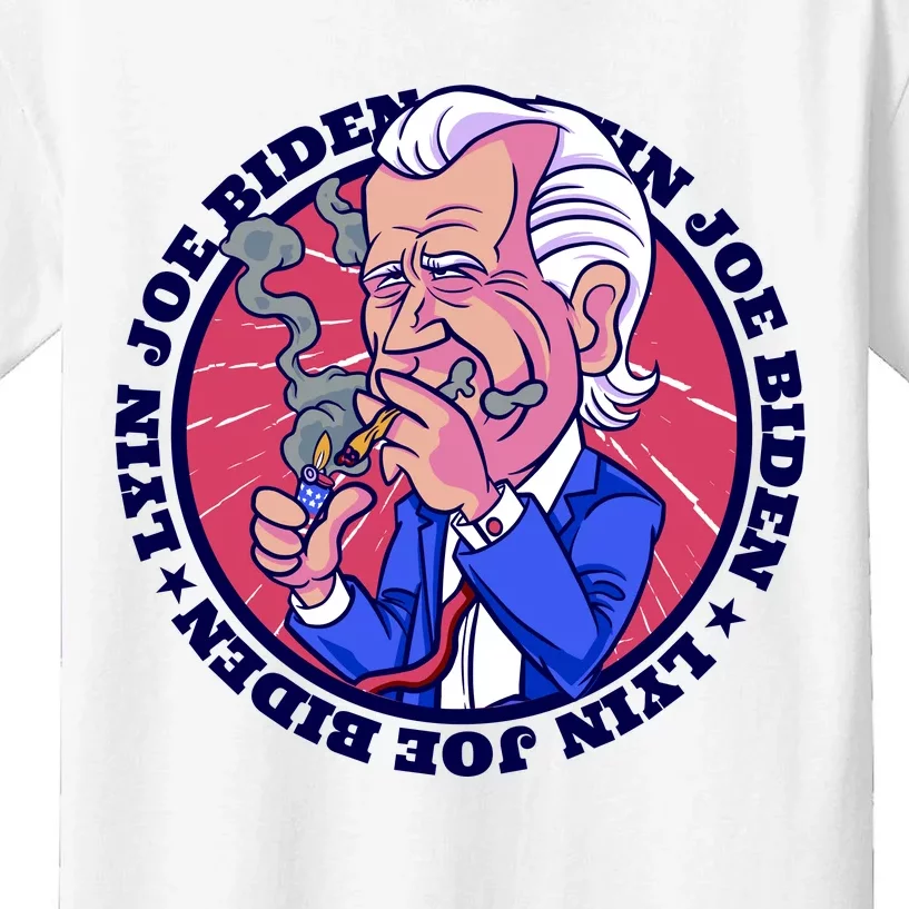 Lyin Biden Kids T-Shirt