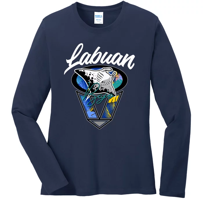 Labuan Bajo Live The Search Ladies Long Sleeve Shirt