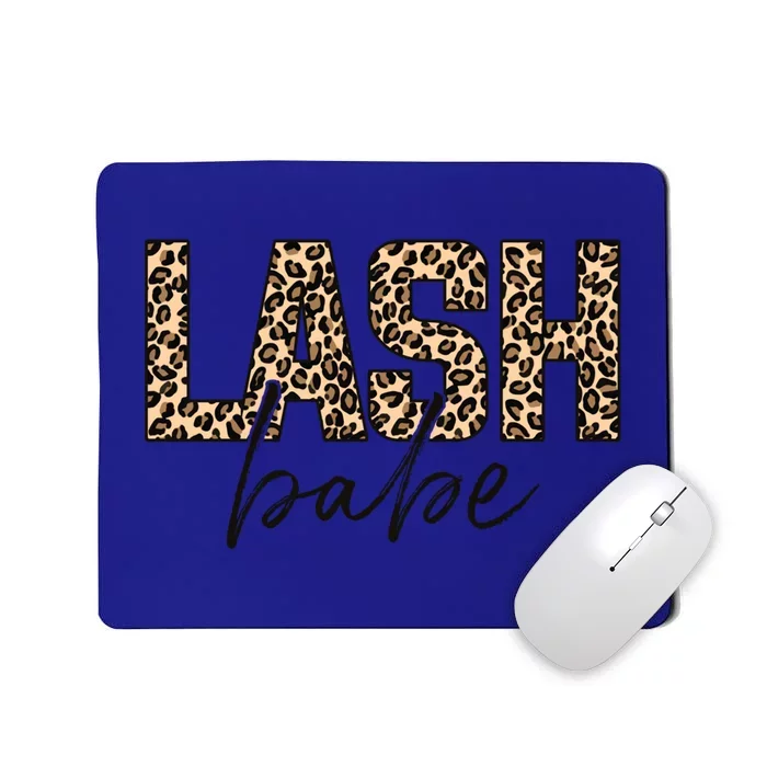 Lash Babe Lash Tech Lash Artist Leopard Lash Gift Mousepad