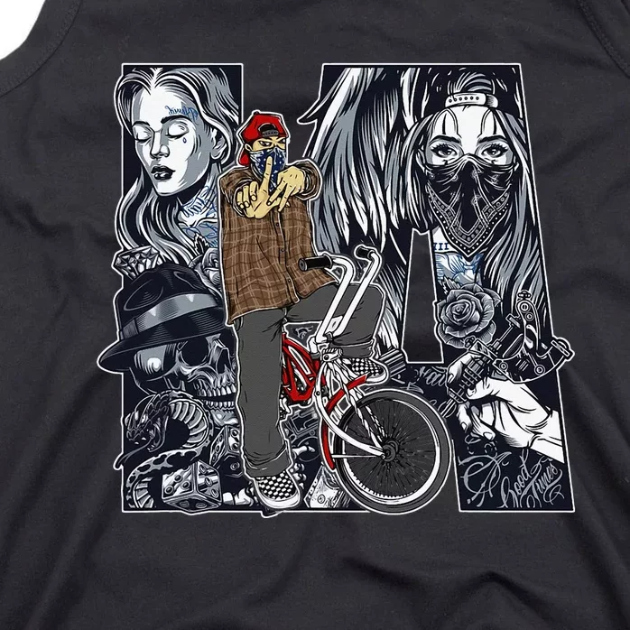 Lowrider Bike LA Chicano Cholo Los Angeles Lowrider Tank Top