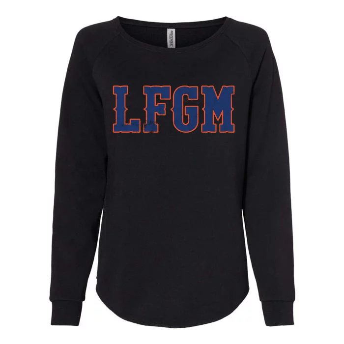 LFGM Baseball Lovers Womens California Wash Sweatshirt