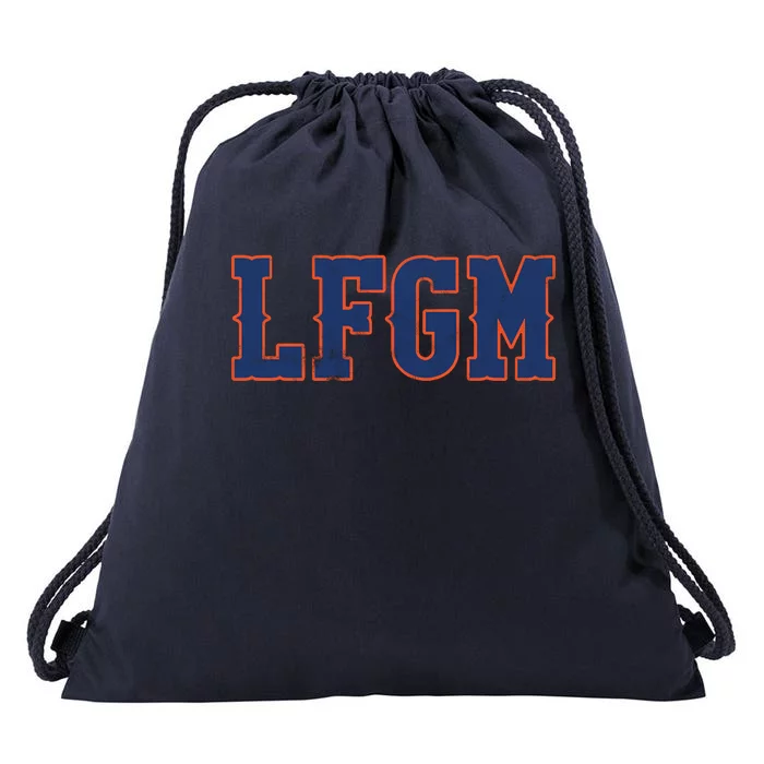 LFGM Baseball Lovers Drawstring Bag