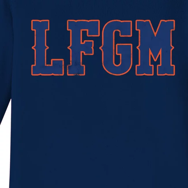 LFGM Baseball Lovers Baby Long Sleeve Bodysuit