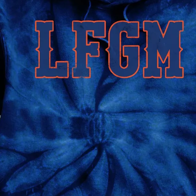 LFGM Baseball Lovers Tie Dye Hoodie