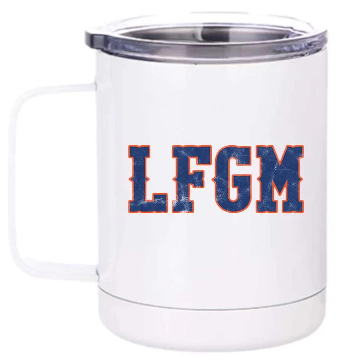 LFGM Baseball Lovers Front & Back 12oz Stainless Steel Tumbler Cup