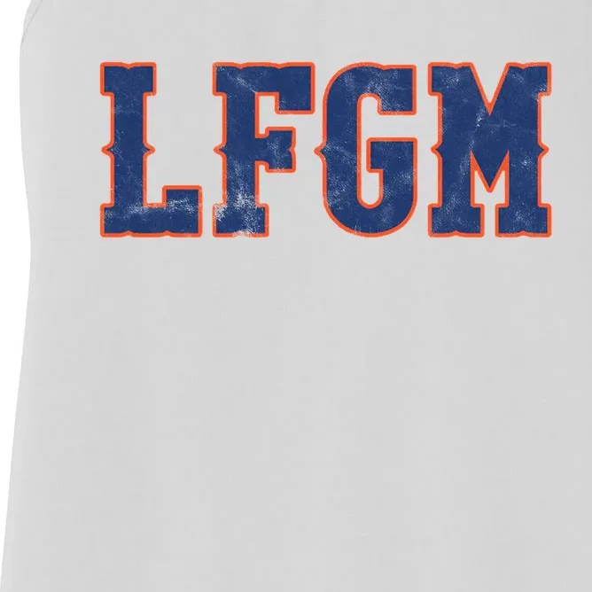 LFGM Baseball Lovers Women's Racerback Tank